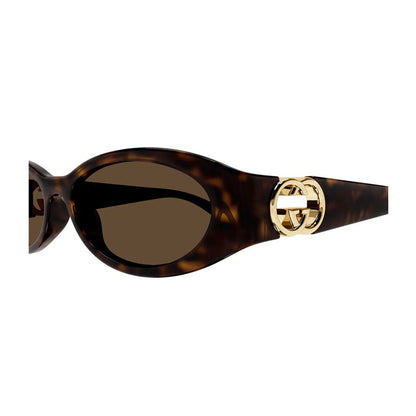 Gucci Gg1660S Linea Gg Solglasögon med logotyp
