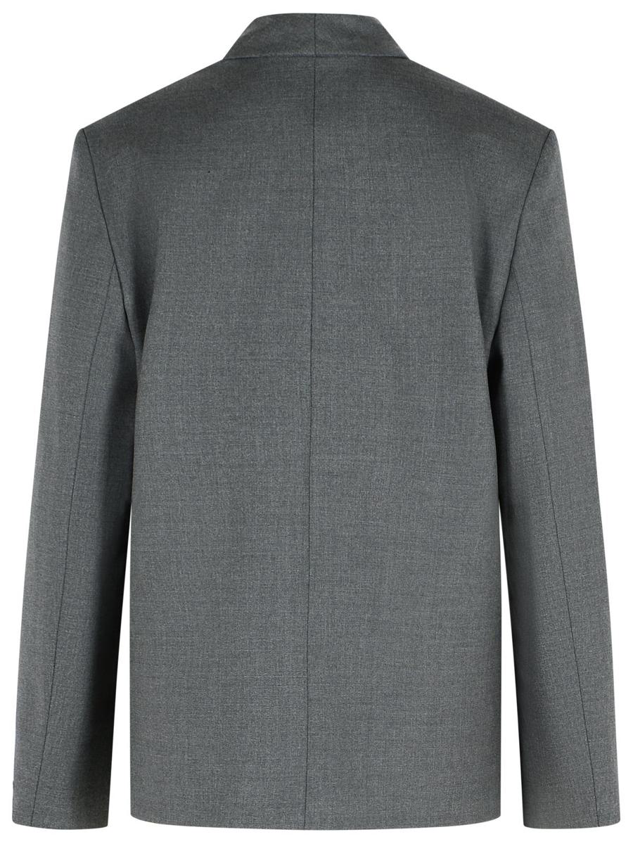 Loulou Studio 'Sancia' Graphite Virgin Wool Blazer