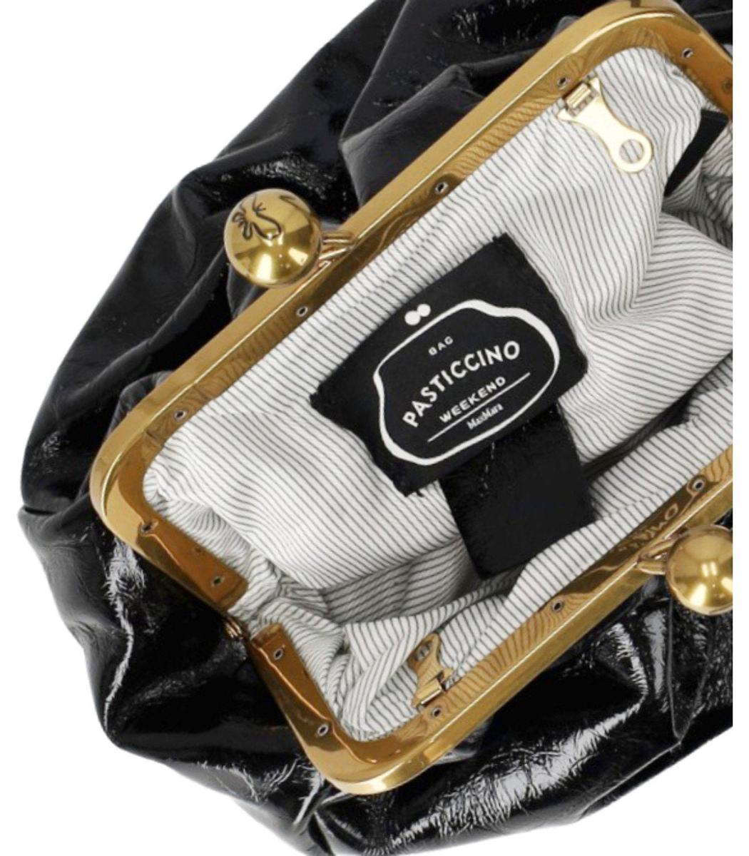 Weekend Max Mara Pasticcino Navetta Liten Svart Clutch