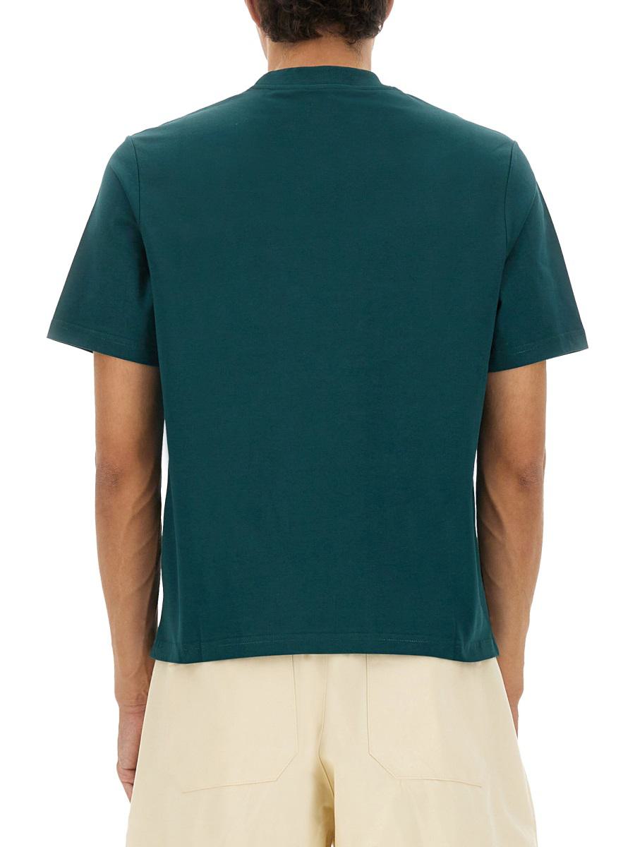 T-shirt med tryck "Jacquemus Club"