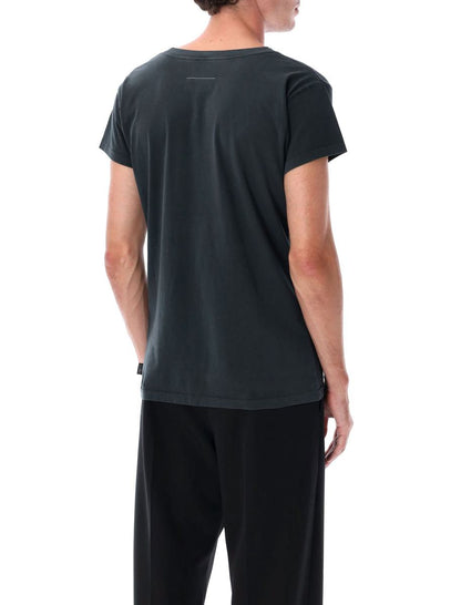MM6 Maison Margiela T-shirt i bomull med stjärnmärke