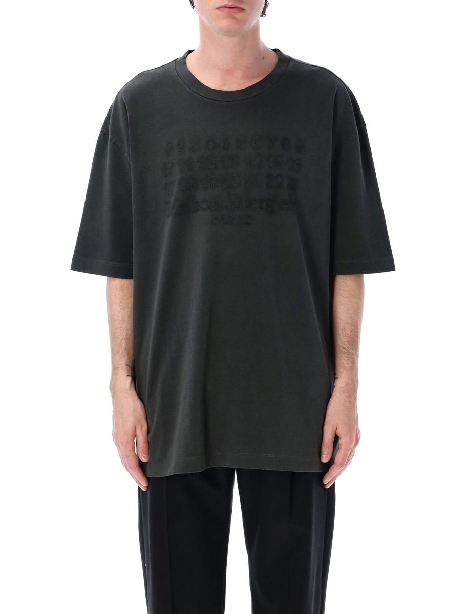 Maison Margiela t-shirt med broderad logotyp