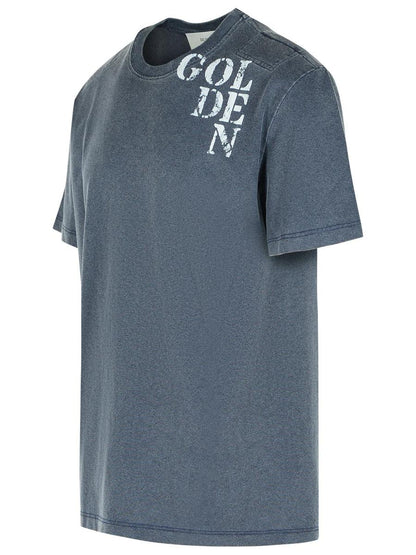 Golden Goose Blå Bomulls-T-shirt