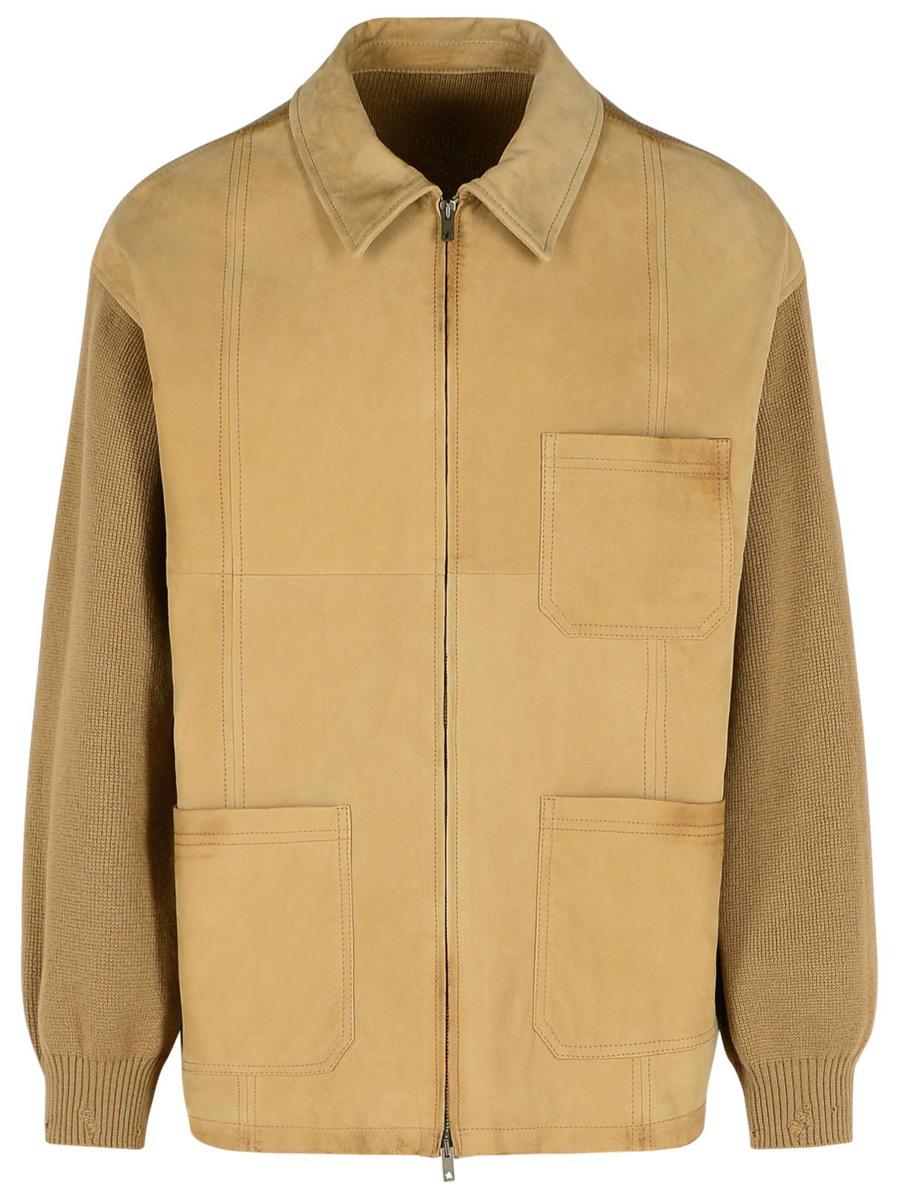 Golden Goose Beige Mockajacka