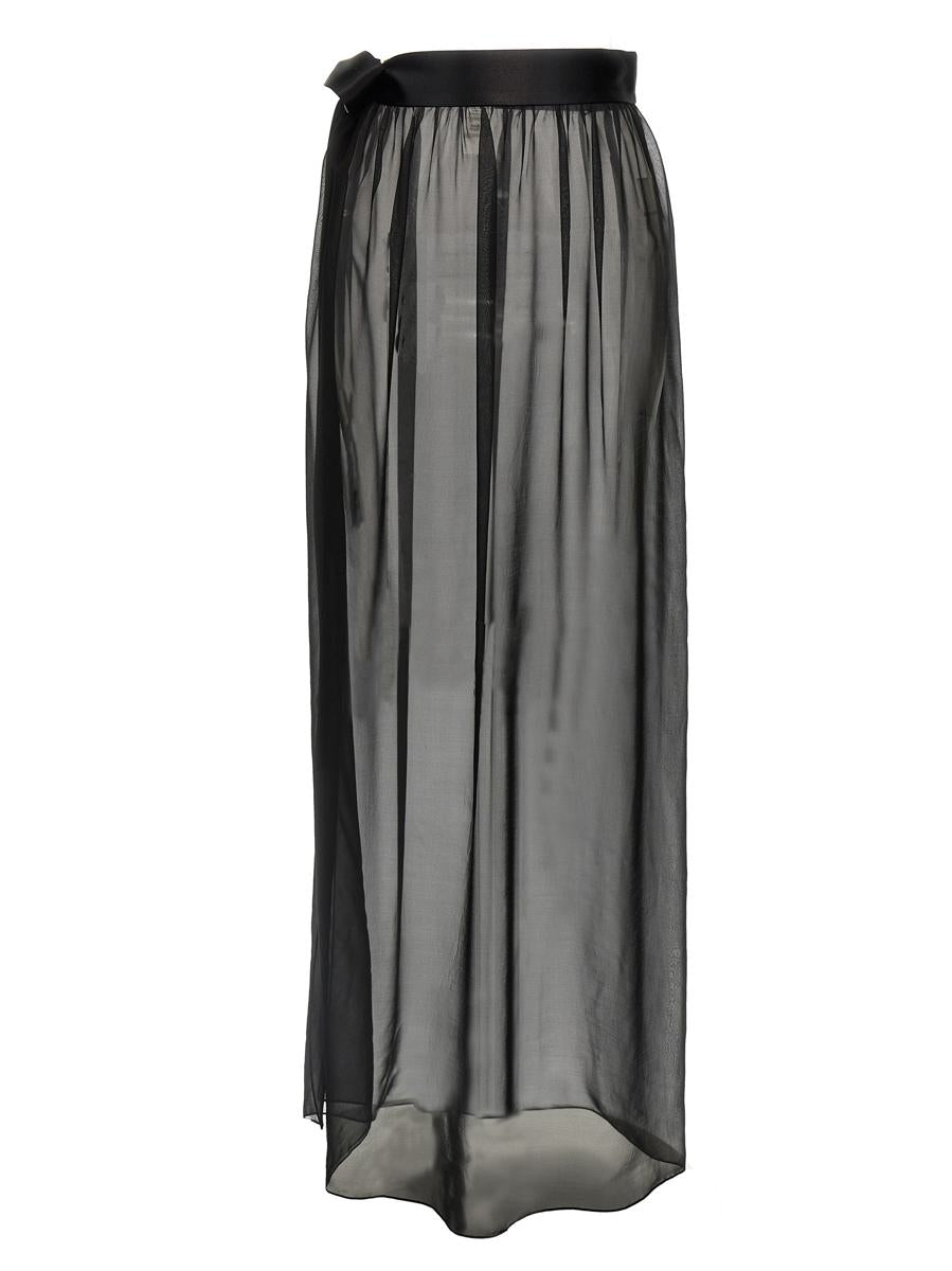 Dolce &amp; Gabbana långkjol i chiffong