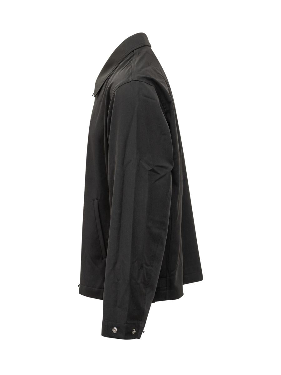 Y-3 Adidas Lättviktsjacka Svart med Dragkedja Y-3