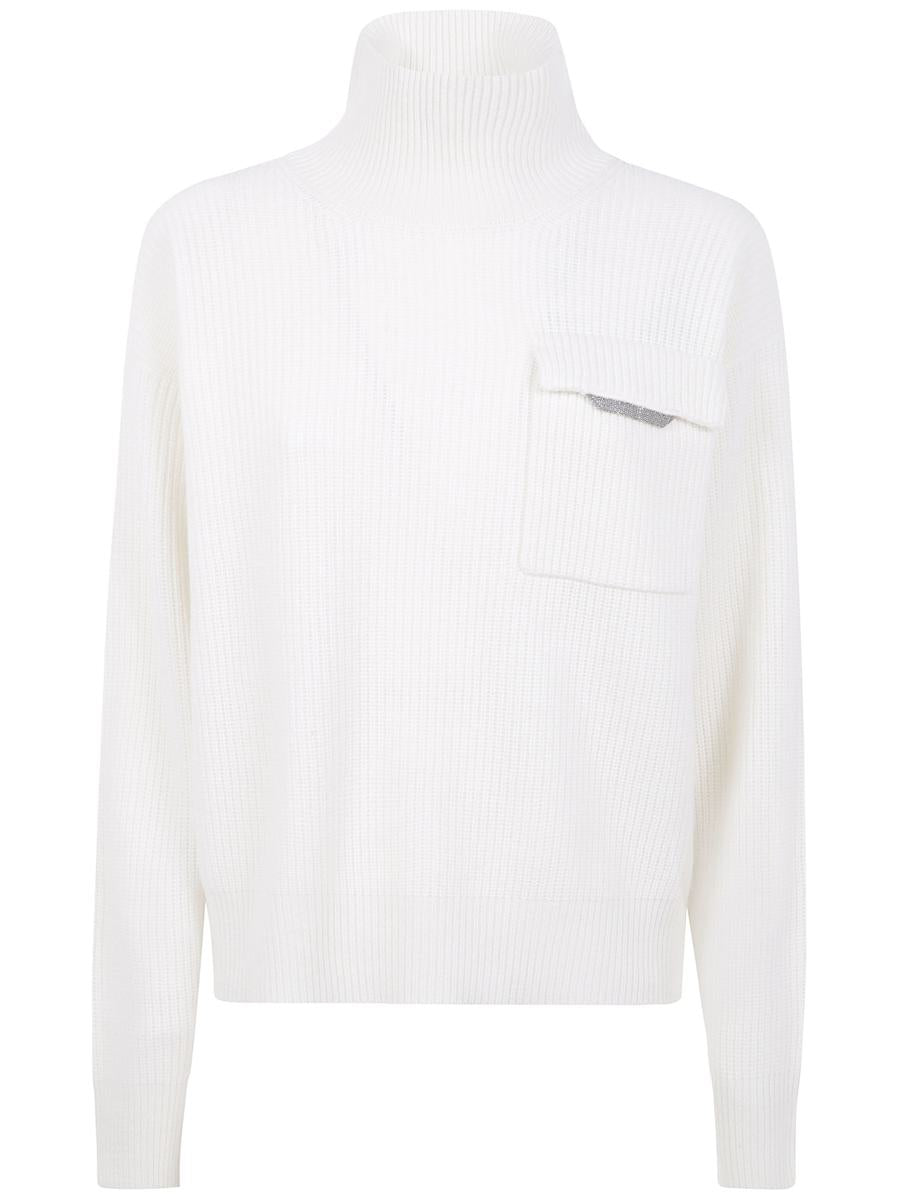 Brunello Cucinelli Kashmir Polotröja Kläder