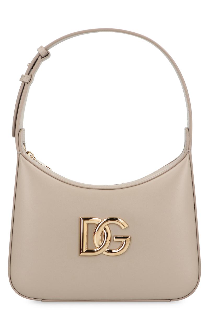 Dolce &amp; Gabbana 3.5 läderaxelväska