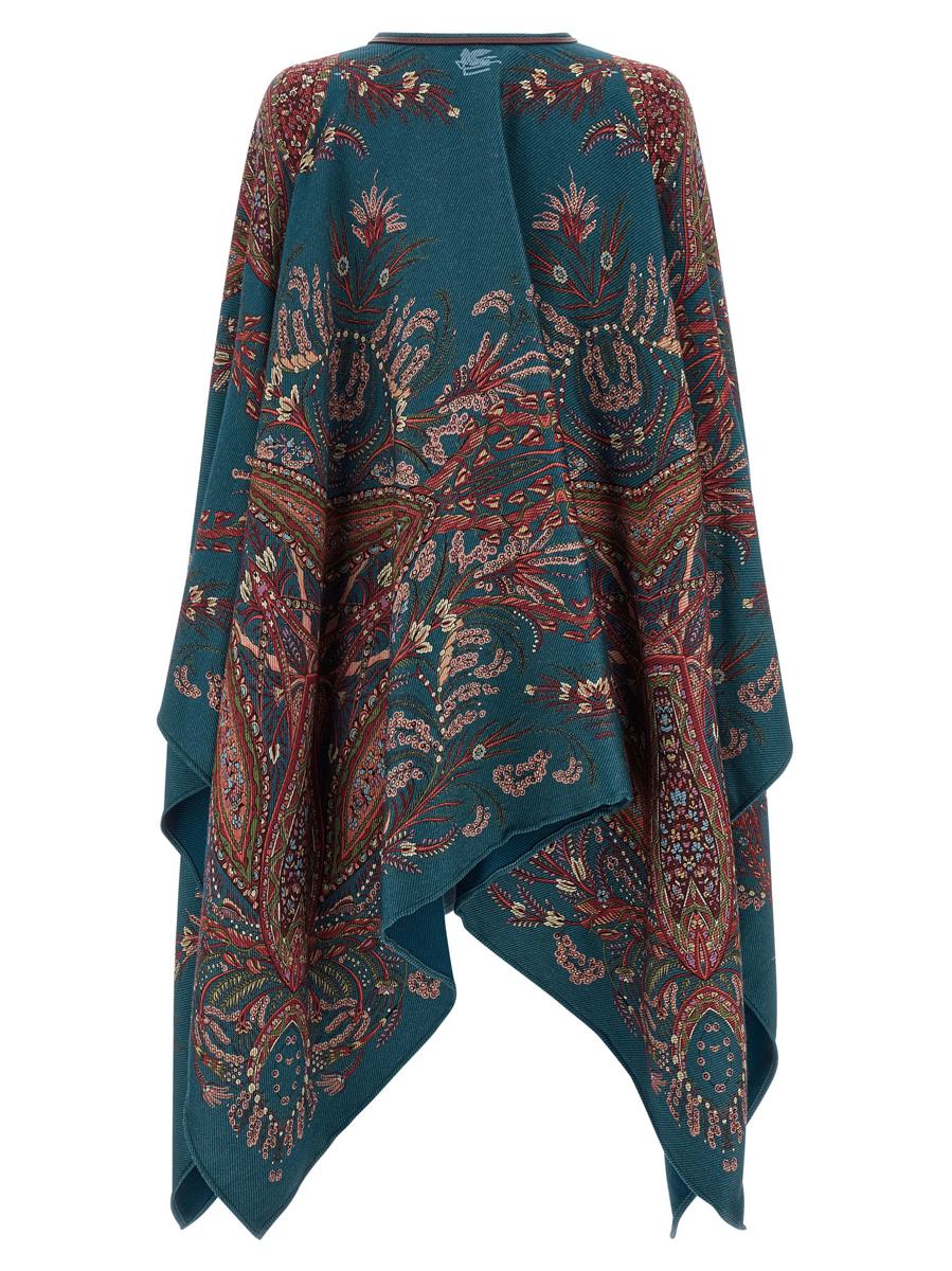Etro blommig paisleykappa