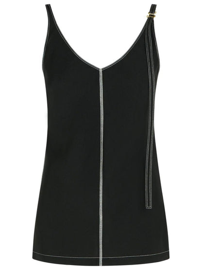 Sportmax 'Waser' Svart Viscosa Linne