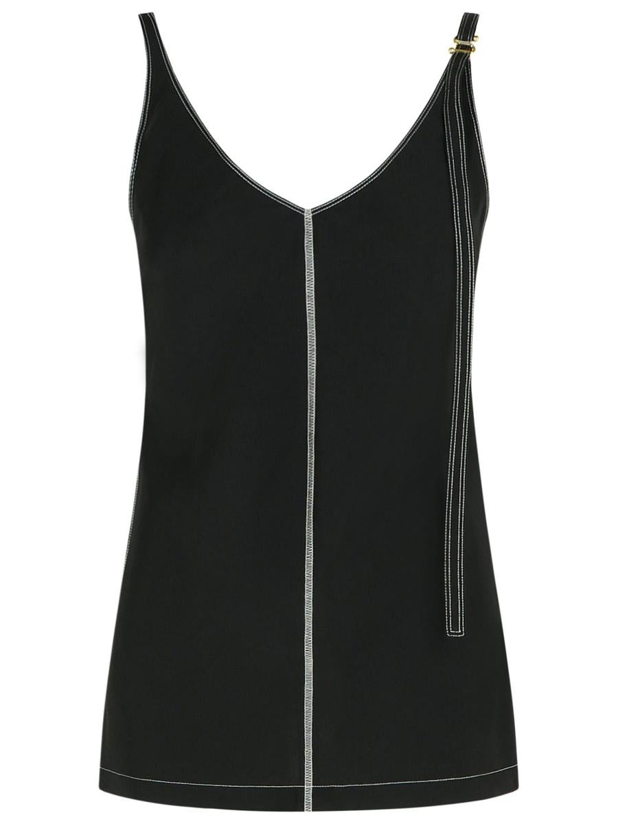 Sportmax 'Waser' Svart Viscosa Linne