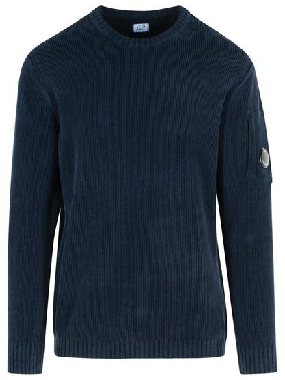 CP Company Marinblå bomullströja