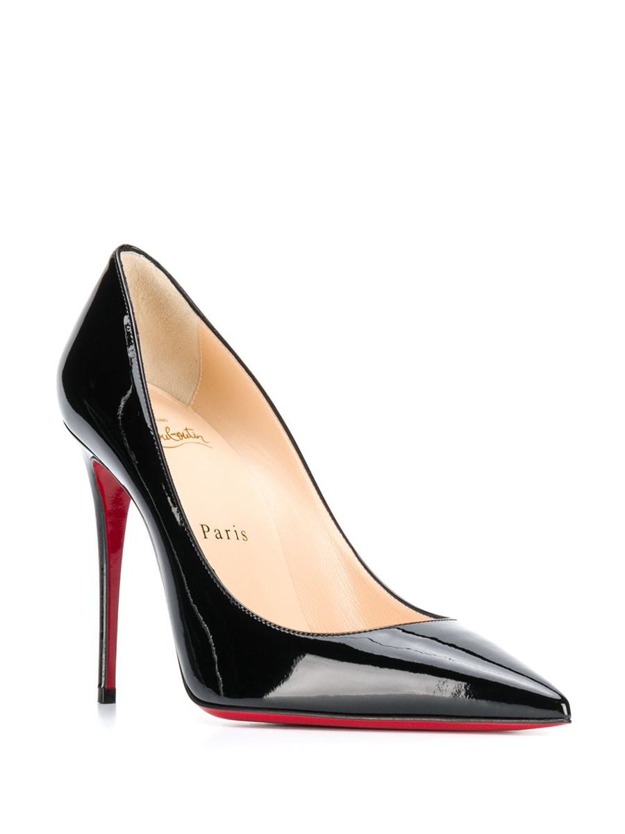 Christian Louboutin med klack svart