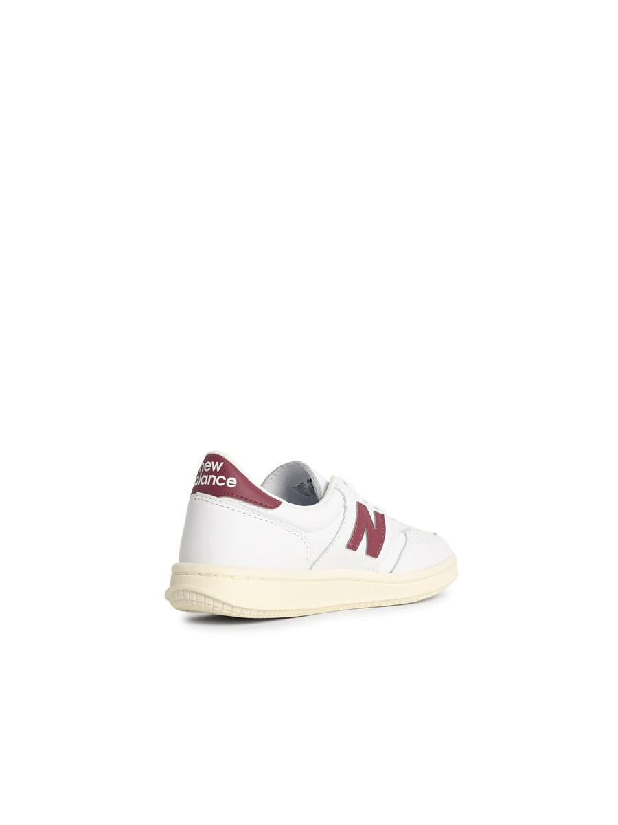 New Balance 'T500' Vita Lädersneakers
