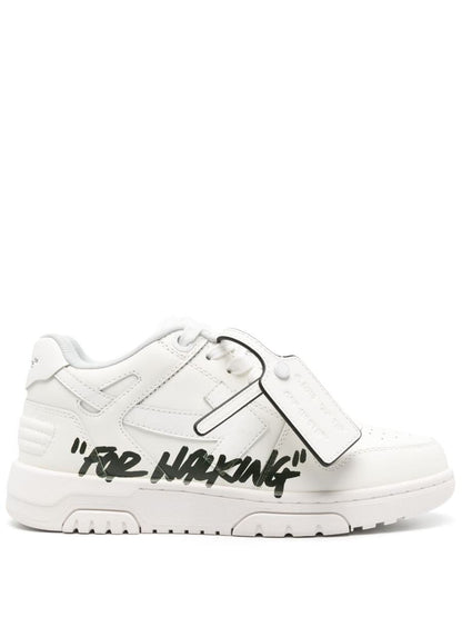 Off-white platta skor