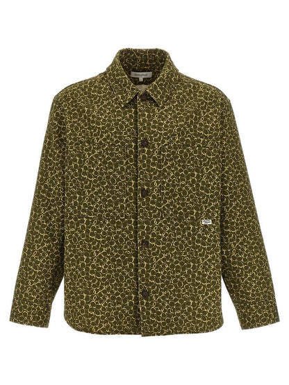 Maison Kitsune blommig överskjorta