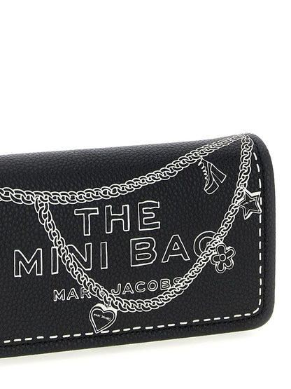 Marc Jacobs 'Trompe L'Oeil Läder Mini' Axelväska