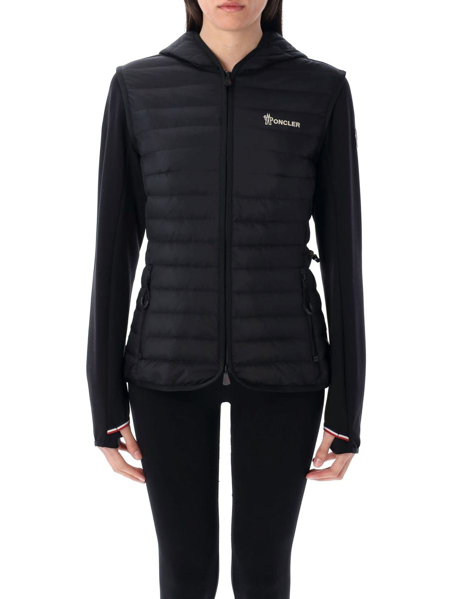 Moncler Genius Vadderad Hoodie med Dragkedja