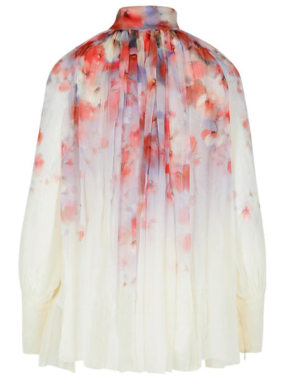 Zimmermann 'Crush Smock' Flerfärgad blus i polyesterblandning