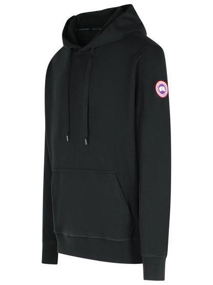 Canada Goose svart bomullströja