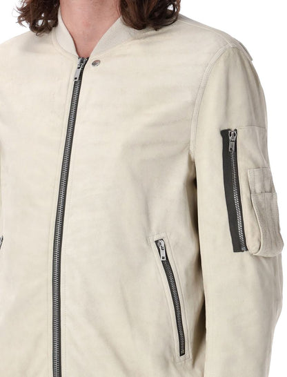 Rick Owens klassisk Flight lammskinnjacka