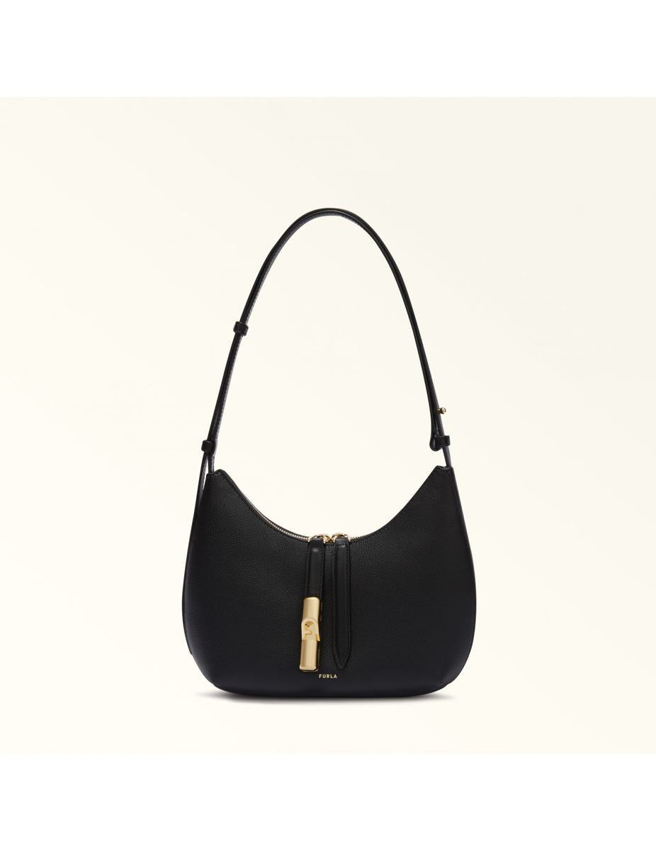 Furla läderaxelväska