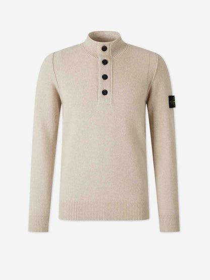 Stone Island-tröja med hög krage