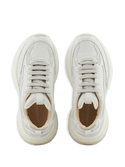 Emporio Armani Exklusiva Lädersneakers