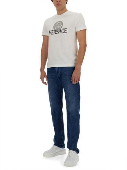 Versace-logotyp t-shirt