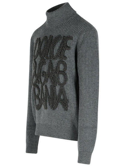 Dolce &amp; Gabbana I Grå Ulltröja