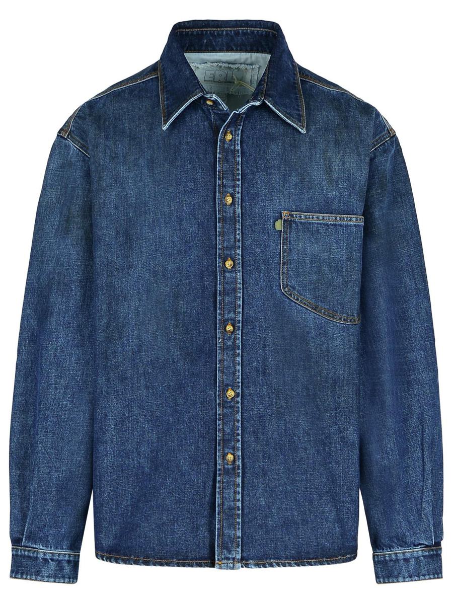 Erl 'Jeans' Blå Jeansjacka
