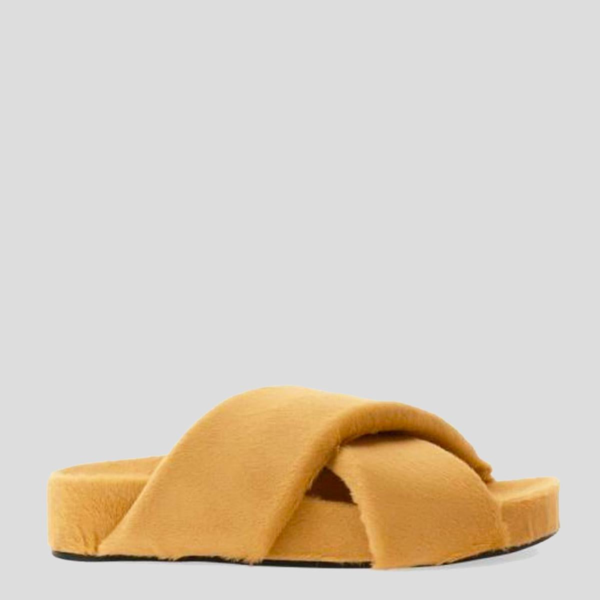 Jil Sander bruna läderskor