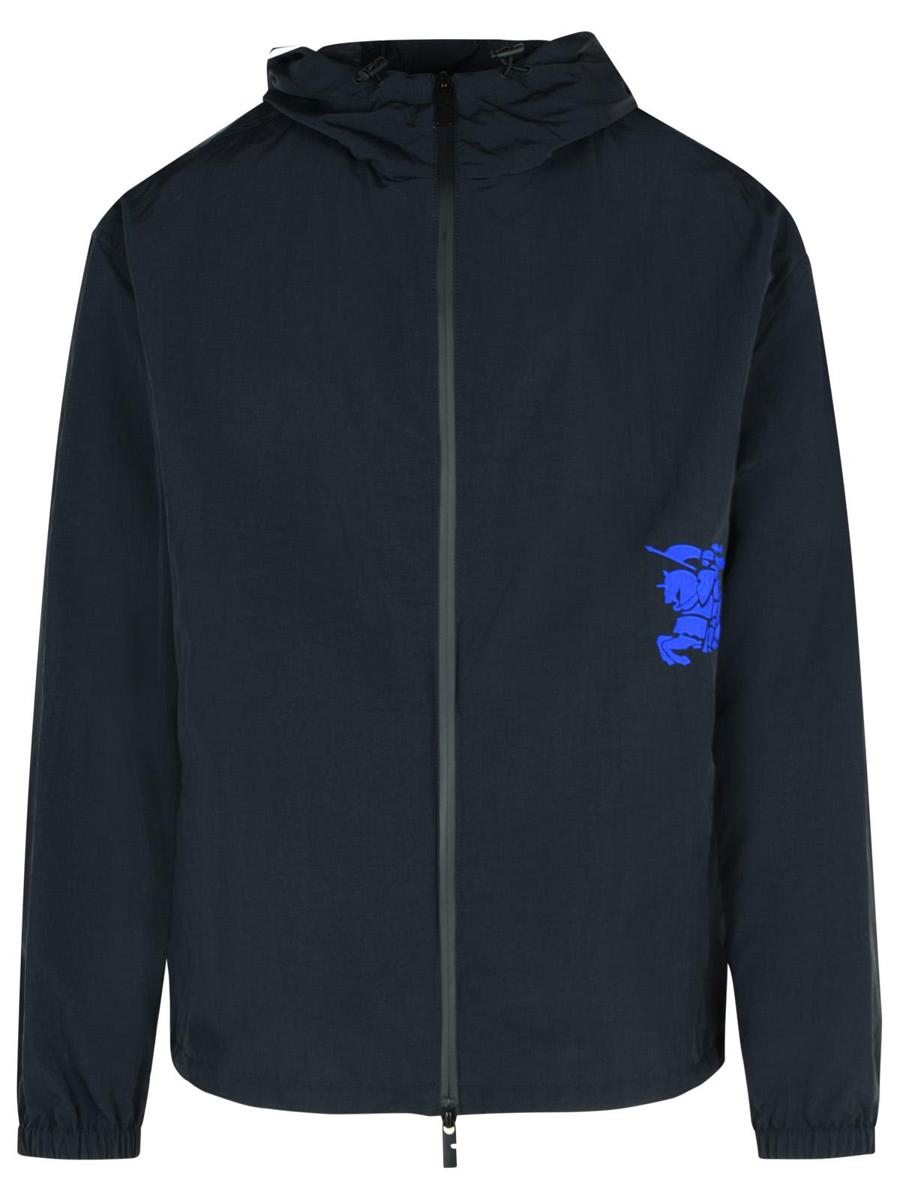 Burberry svart nylonjacka