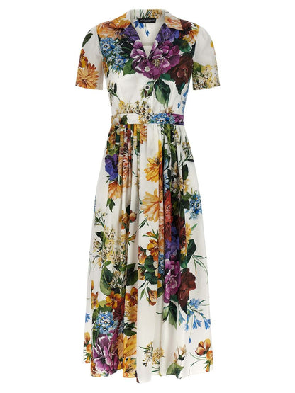 Dolce &amp; Gabbana 'Bouquet'-mönstrad klänning