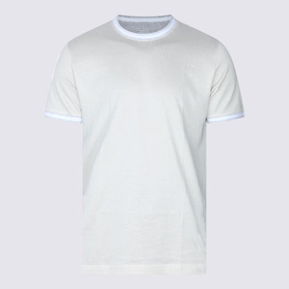 Eleventy Beige Och Grå T-shirt