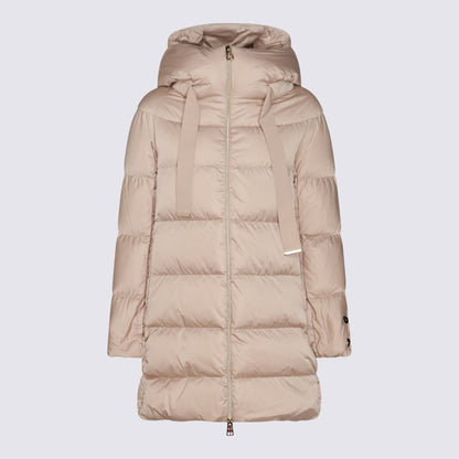 Herno Beige Puffer dunjacka