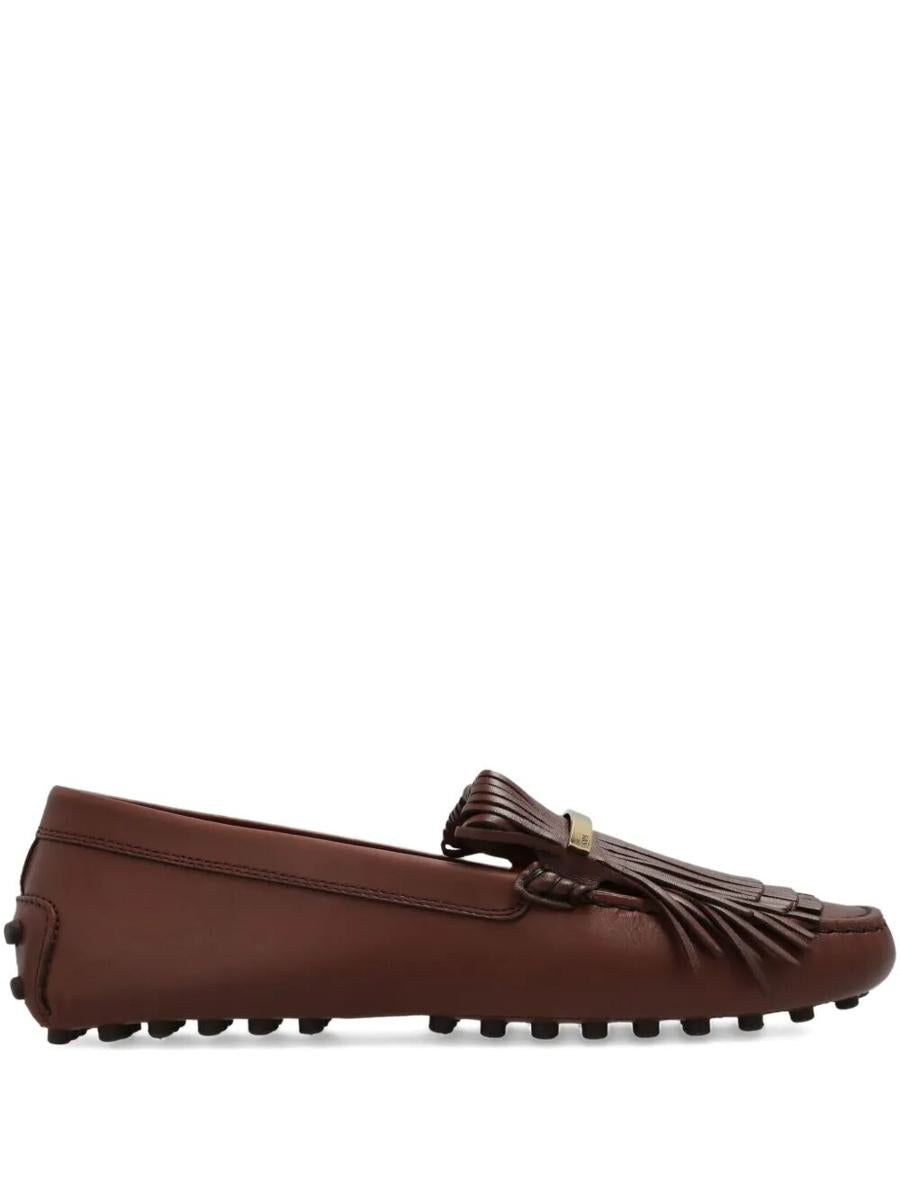 Tod's Driver Sole Fringe Loafer Skor