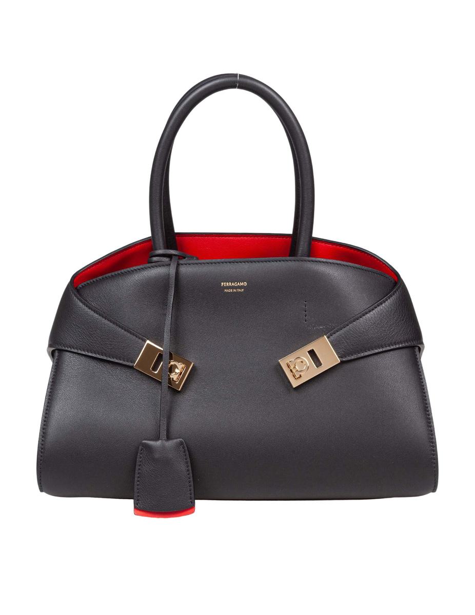 Salvatore Ferragamo läderhandväska