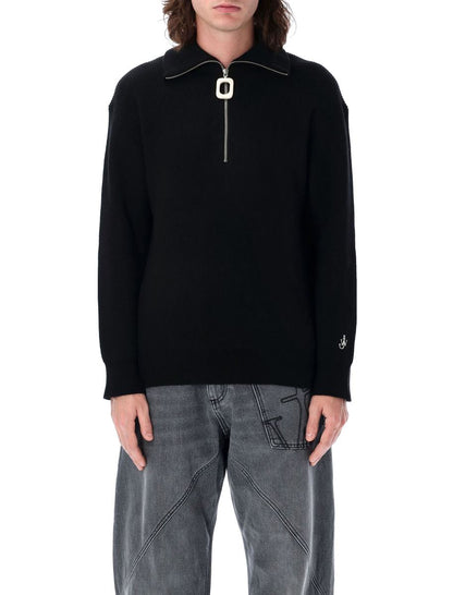 JW Anderson Tröja med Halv Dragkedja