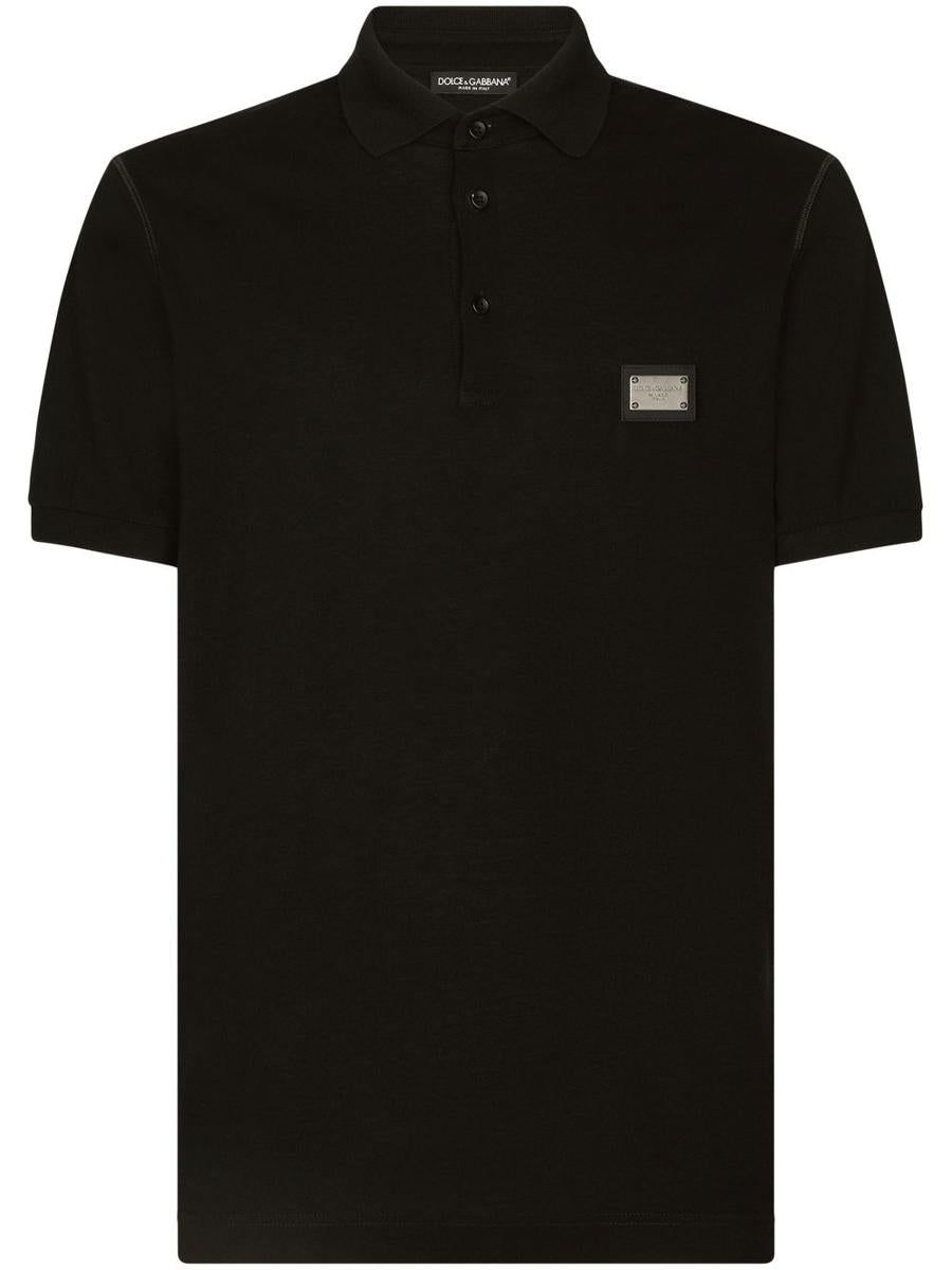 Dolce &amp; Gabbana-logotyppikétröja i bomull