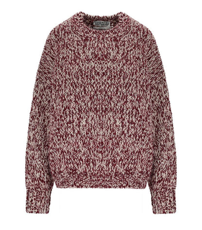 Essentiel Antwerp Izura Burgundy Crewneck-tröja