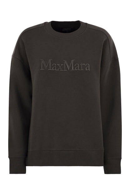 Max Mara Monza - Bomullströja med logotyp