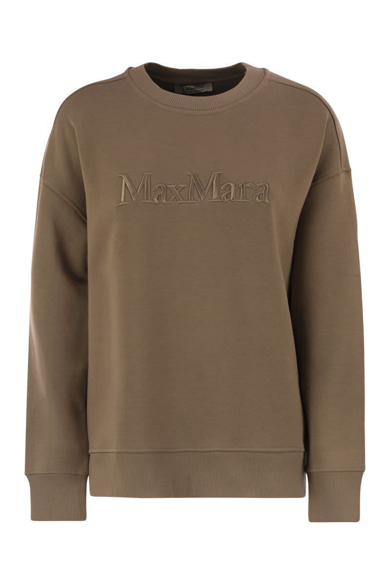 Max Mara Monza - Bomullströja med logotyp