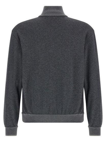Brioni Piqué-tröja i bomull