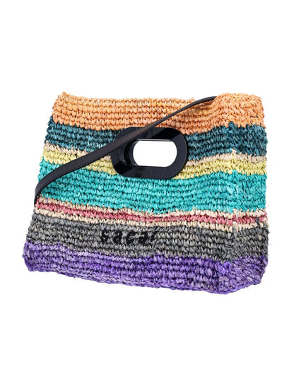 Sacai Raffia Mini Bag