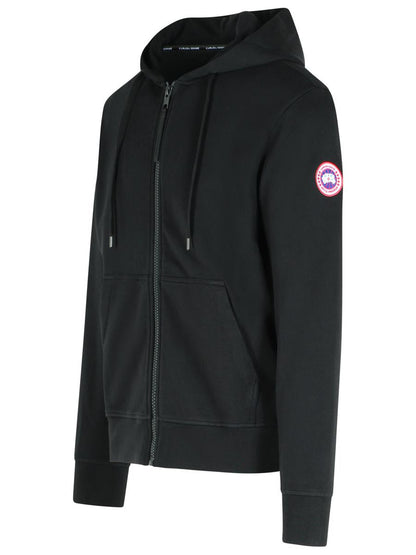 Canada Goose svart bomullströja