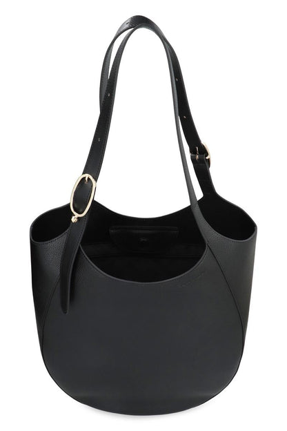 Longchamp Le Foulonné Xl Tygväska i slät läder