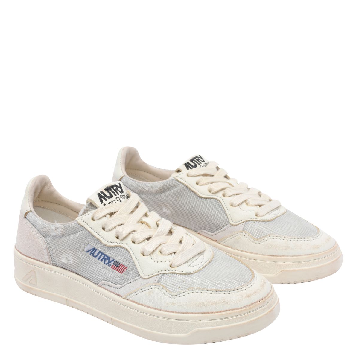 Autry Medalist Super Vintage låga sneakers
