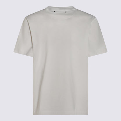 Golden Goose Vit Bomulls-T-shirt