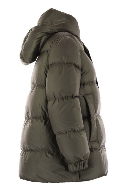 Max Mara The Cube Seia - Droppsäker dunjacka i kanvas